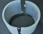 包柱冲孔铝單(dan)板