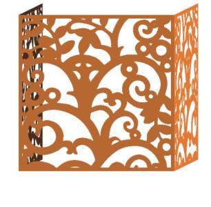 铝雕花(huā)空调罩