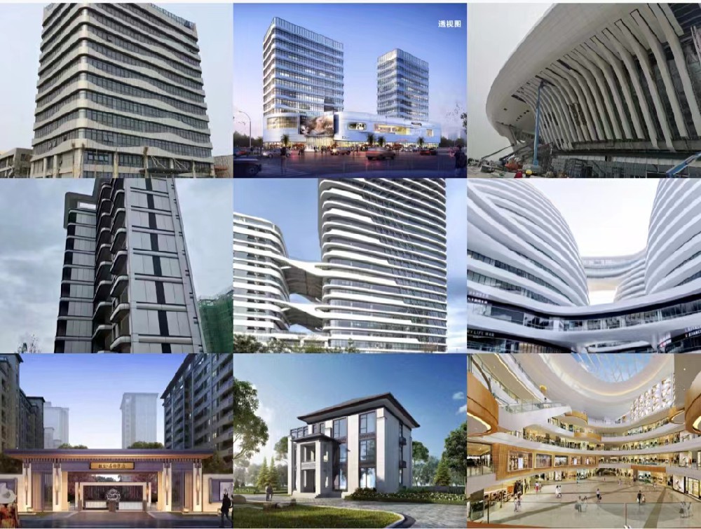 鋁單(dan)闆案例效果圖片